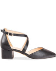 Fran Wide Fit Low Block Heel Sandal | Paradox London