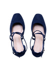Low heel wide fit shoes