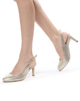 Gertie Wide Fit Stiletto Heel