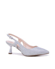 Silver heels