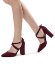 Gwendolyn Wide Fit Court Shoe