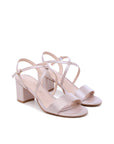 Strappy Block Heels