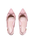 block heel slingback shoes