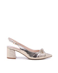 Champagnerfarbene Pumps