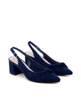 block heels for a wedding guest