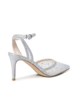 Illustra silver pointed-toe stiletto heel – inner side view