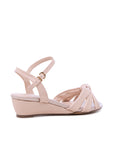 Nude Summer Wedges