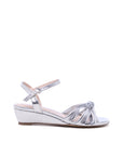 Silver Wedge Sandals