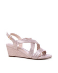 Janis Wide Fit Wedge Sandals | Paradox London