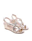 Janis Wide Fit Wedge Sandals | Paradox London
