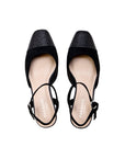 Katya Low Block Heel Shoes | Paradox London