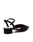Katya Low Block Heel Shoes | Paradox London