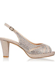 Linda Low Platform Slingback Heels | Paradox London