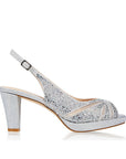 Linda Low Platform Slingback Heels | Paradox London