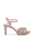 Champagne Platform Heels