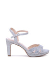 Silver Party Heels