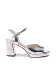 Silver Platform Sandals