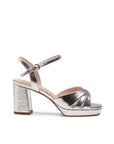 Silver Platform Sandals