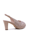 Novella Wide Fit Platform Heels | Paradox London