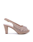 Novella Wide Fit Platform Heels | Paradox London