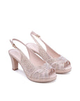Novella Wide Fit Platform Heels | Paradox London