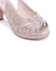 Novella Wide Fit Platform Heels | Paradox London