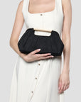 Oaklee Ruched Clutch Bag