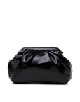 black clutch bag