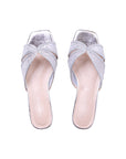 Soleil Wide Fit Diamante Sandals