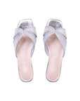 Soleil Wide Fit Diamante Sandals