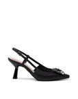 Black Sling Back Heels