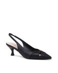 Tegan Kitten Slingback Heels | Paradox London