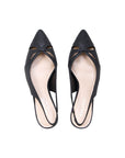 Tegan Kitten Slingback Heels | Paradox London