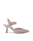 Champagne Ankle Strap Heels