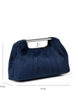 Oaklee Ruched Clutch Bag