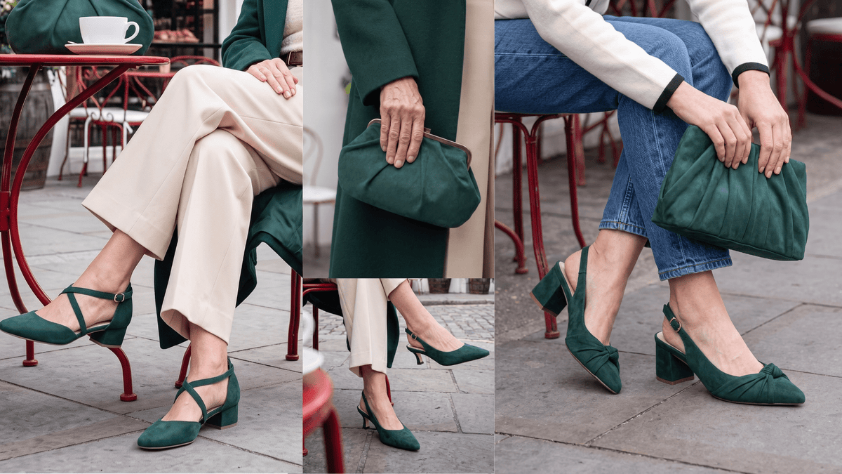 Green Shoes: The New Season Colour Edit