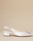 Bejeweled Wide Fit Wedding Shoes