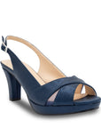 Luisa Slingback Platform Heels - Paradox London