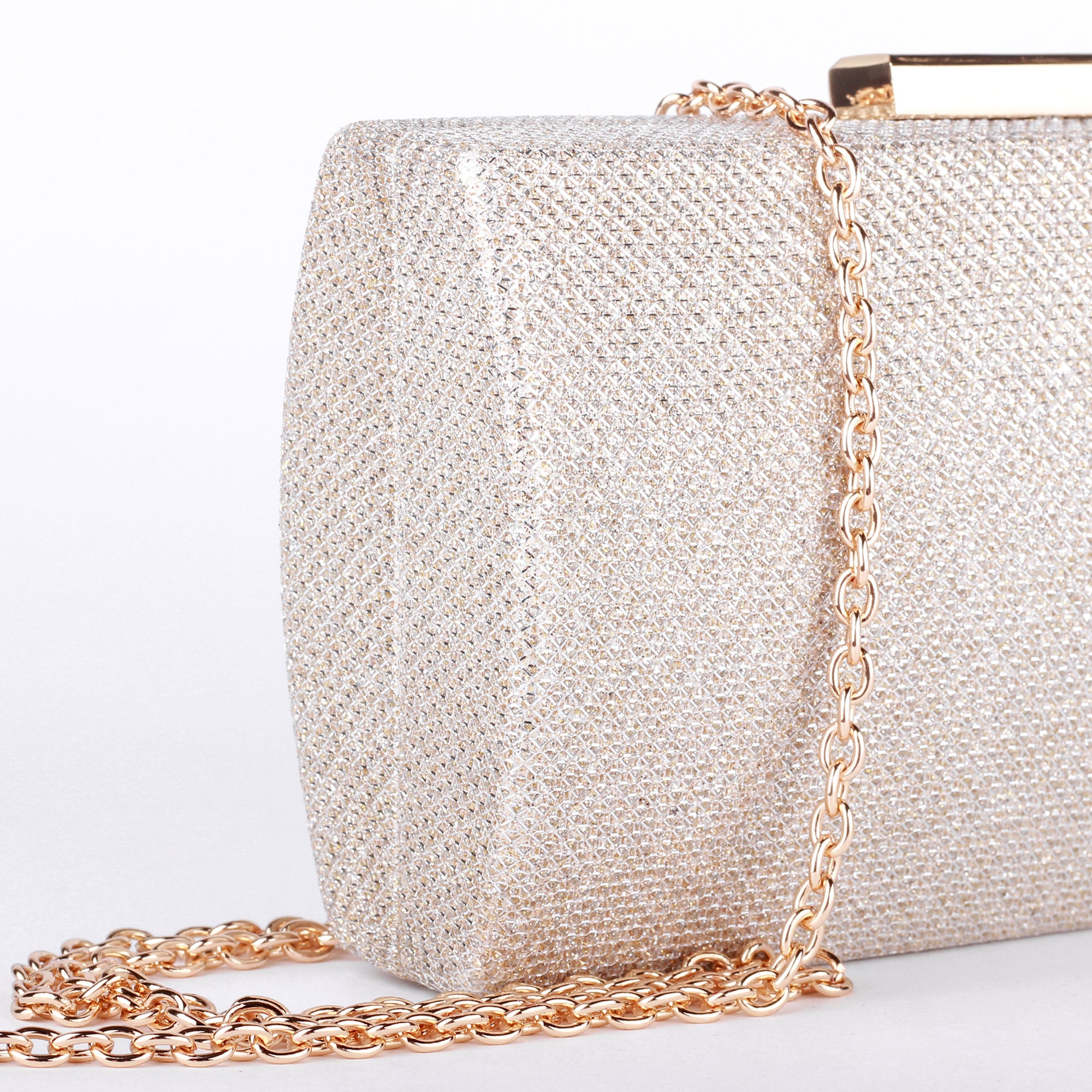 Dionne Glitter Clutch Bag