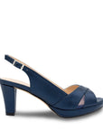 Luisa Slingback Platform Heels - Paradox London
