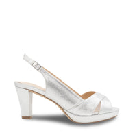 Women's Silver High Heels