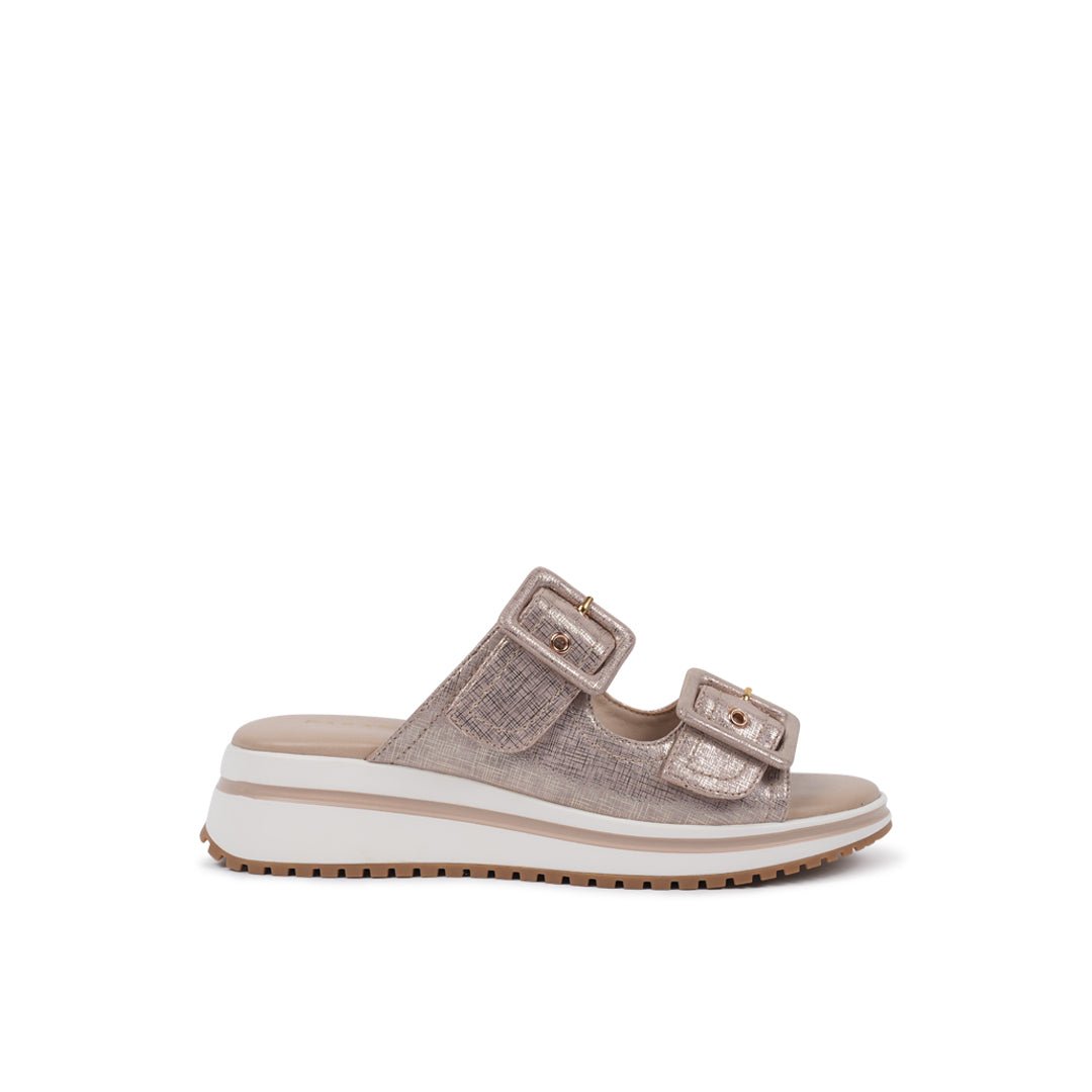 Voyage Wedge Mule Sandals