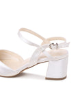 Bianco Wide Fit Wedding Shoes