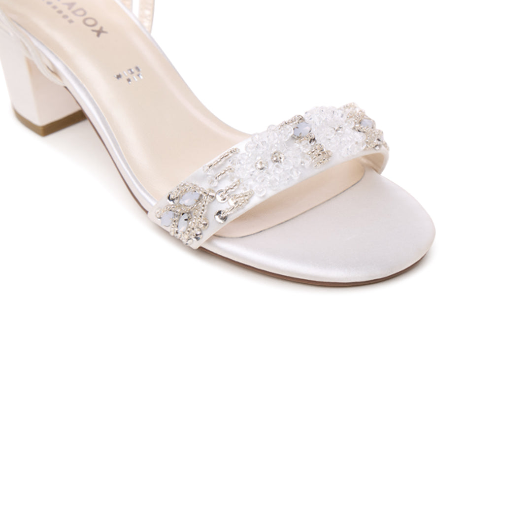 Adorn Block Heel Wedding Shoes