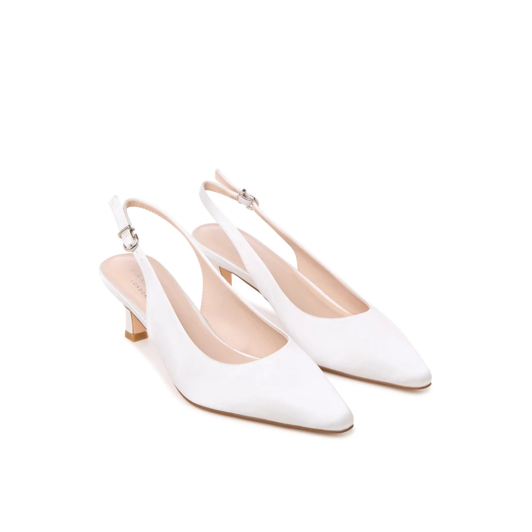 Alma Slingback Wedding Heels