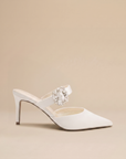 Amorette Mule Wedding Heel