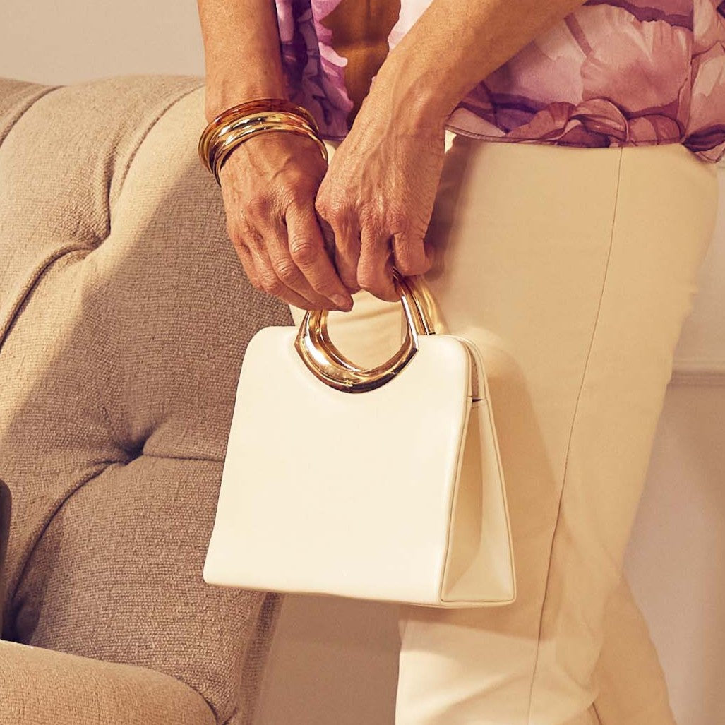 Darya Cream | Clutch Bag | Paradox London