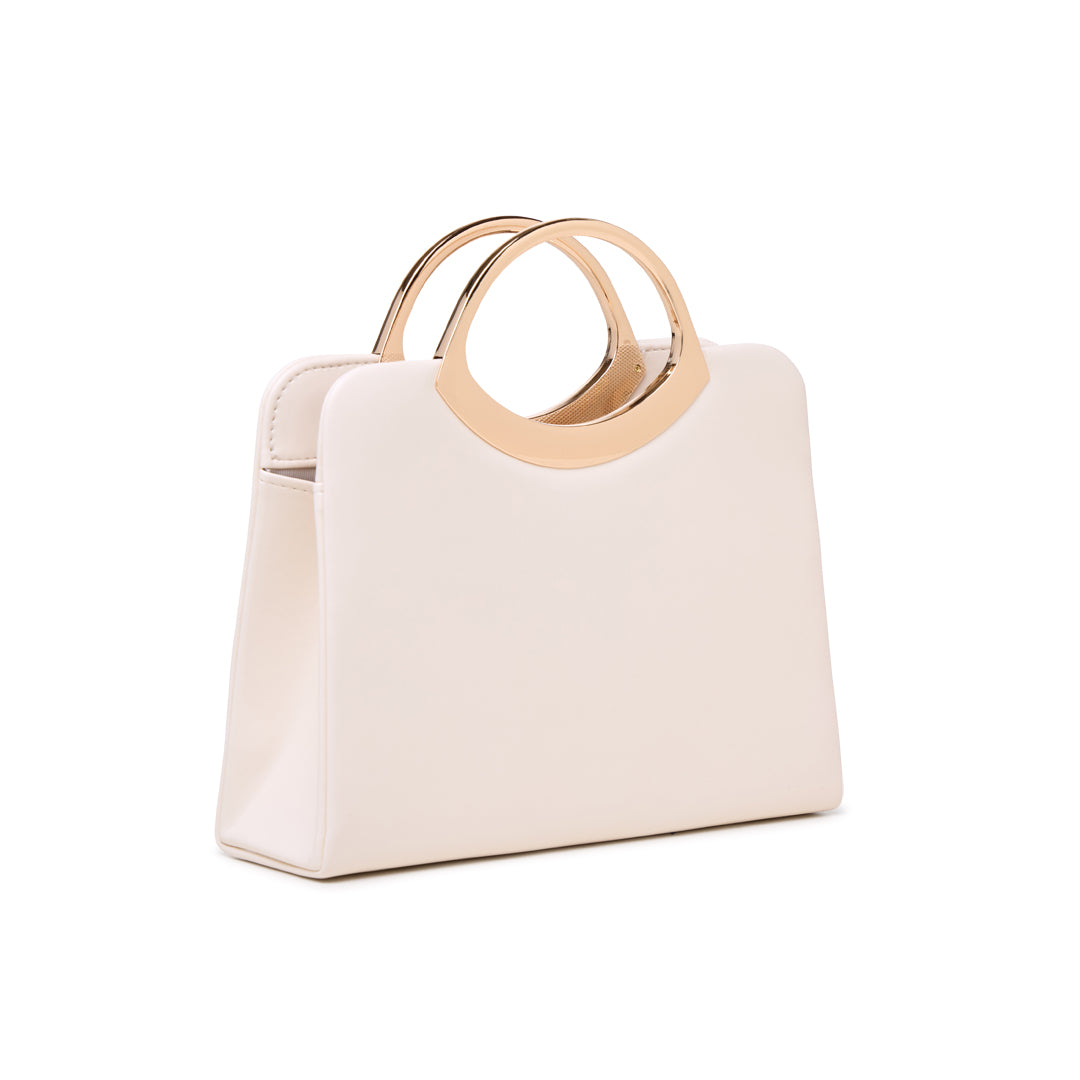Darya Cream | Clutch Bag | Paradox London