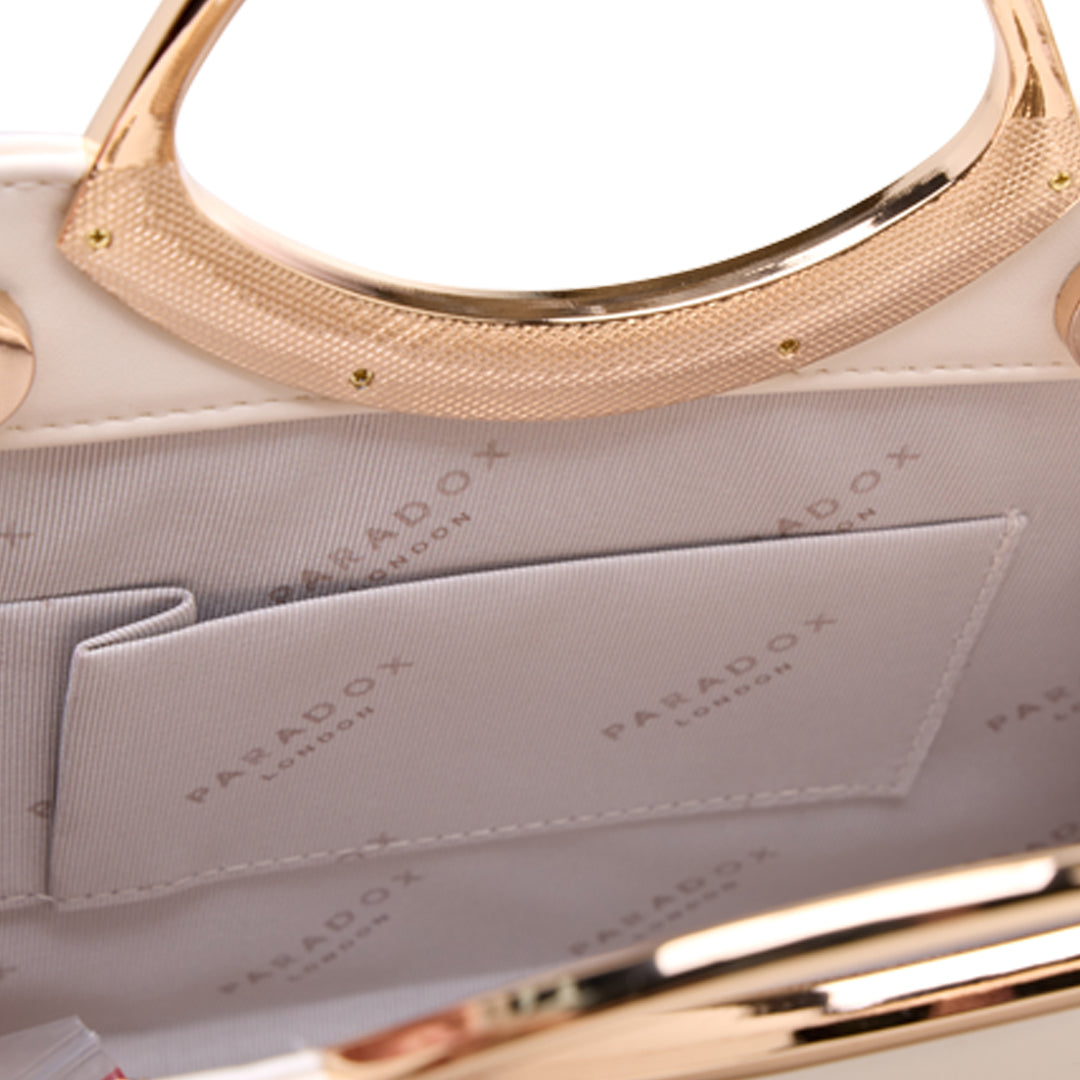 Darya Cream | Clutch Bag | Paradox London