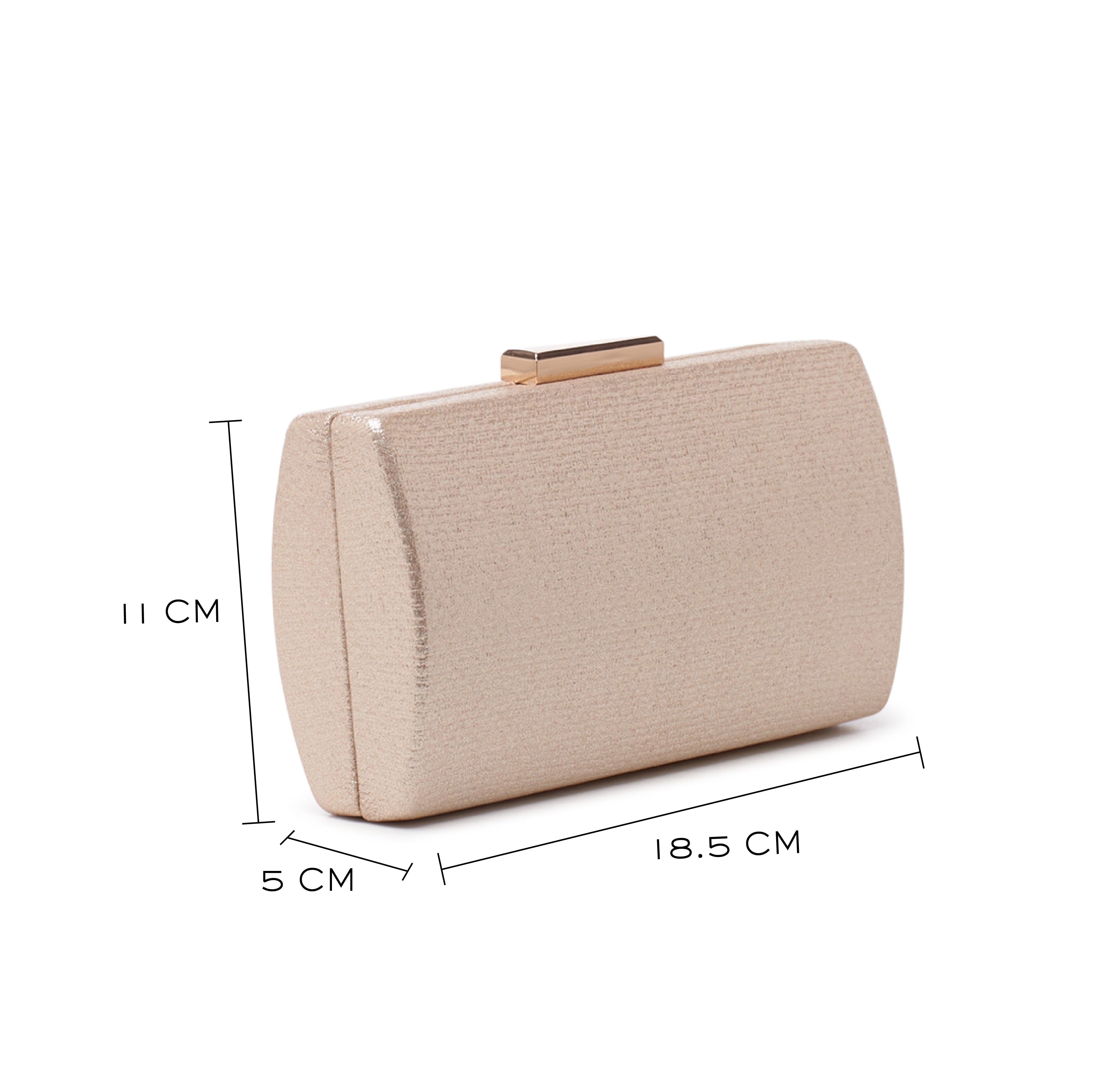 Dahliana Champagne | Clutch Bag | Paradox London